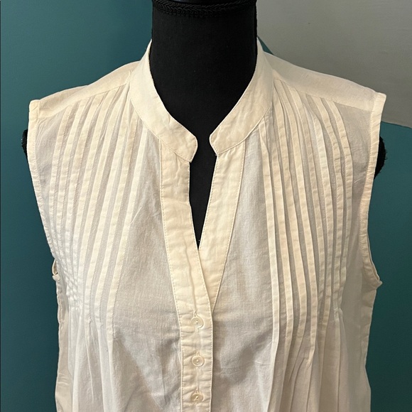 NEW April Cornell White Tunic Dress with Peacocks Size Large - Picture 2 of 13